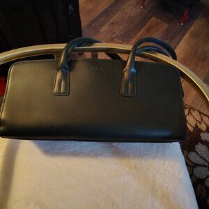 Furla Italy Leather top zip shoulder bag